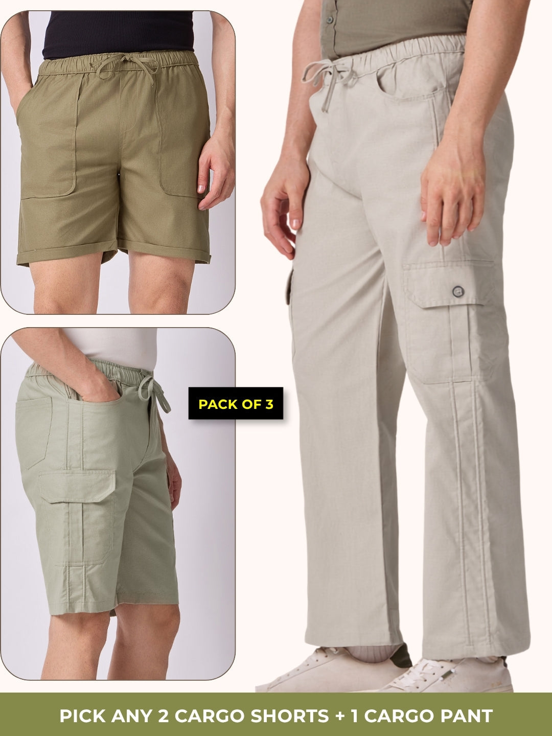 Vikram Grey shorts silhouettes comparison