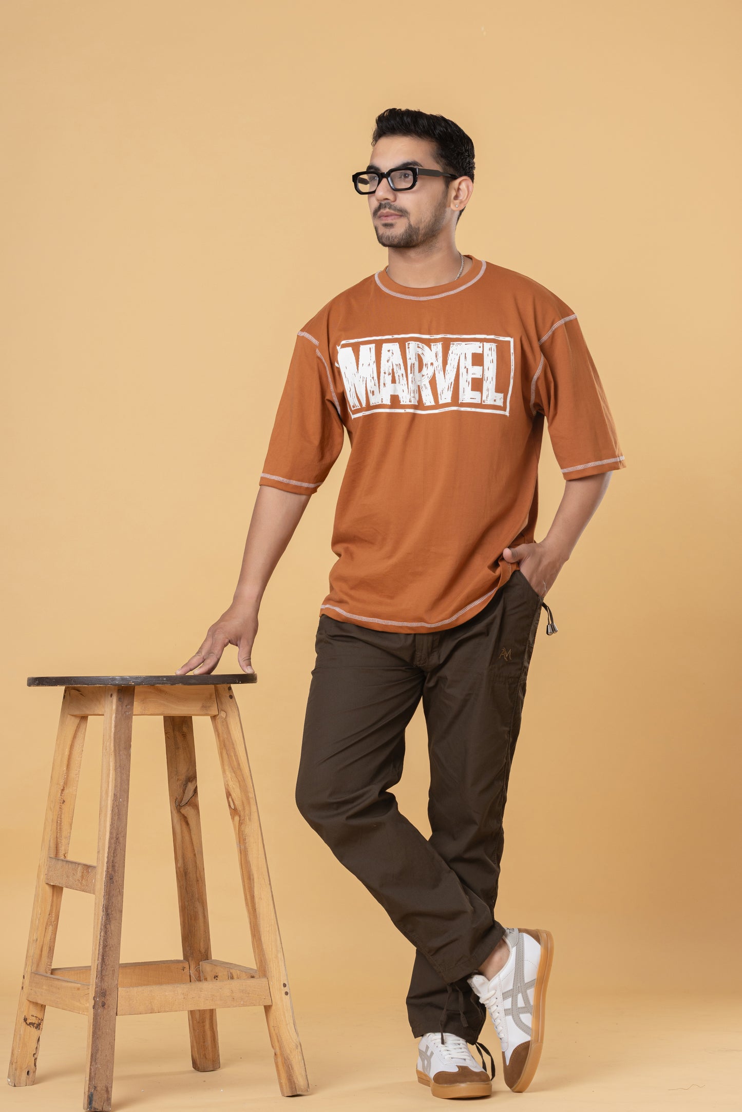 Men’s Coffee Brown Cotton Pyjama