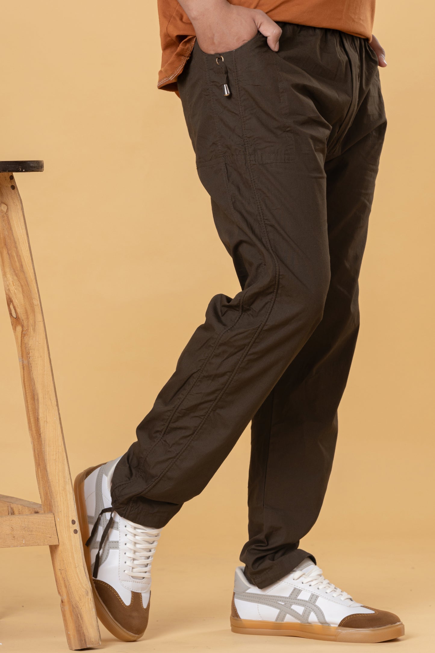 Men’s Coffee Brown Cotton Pyjama