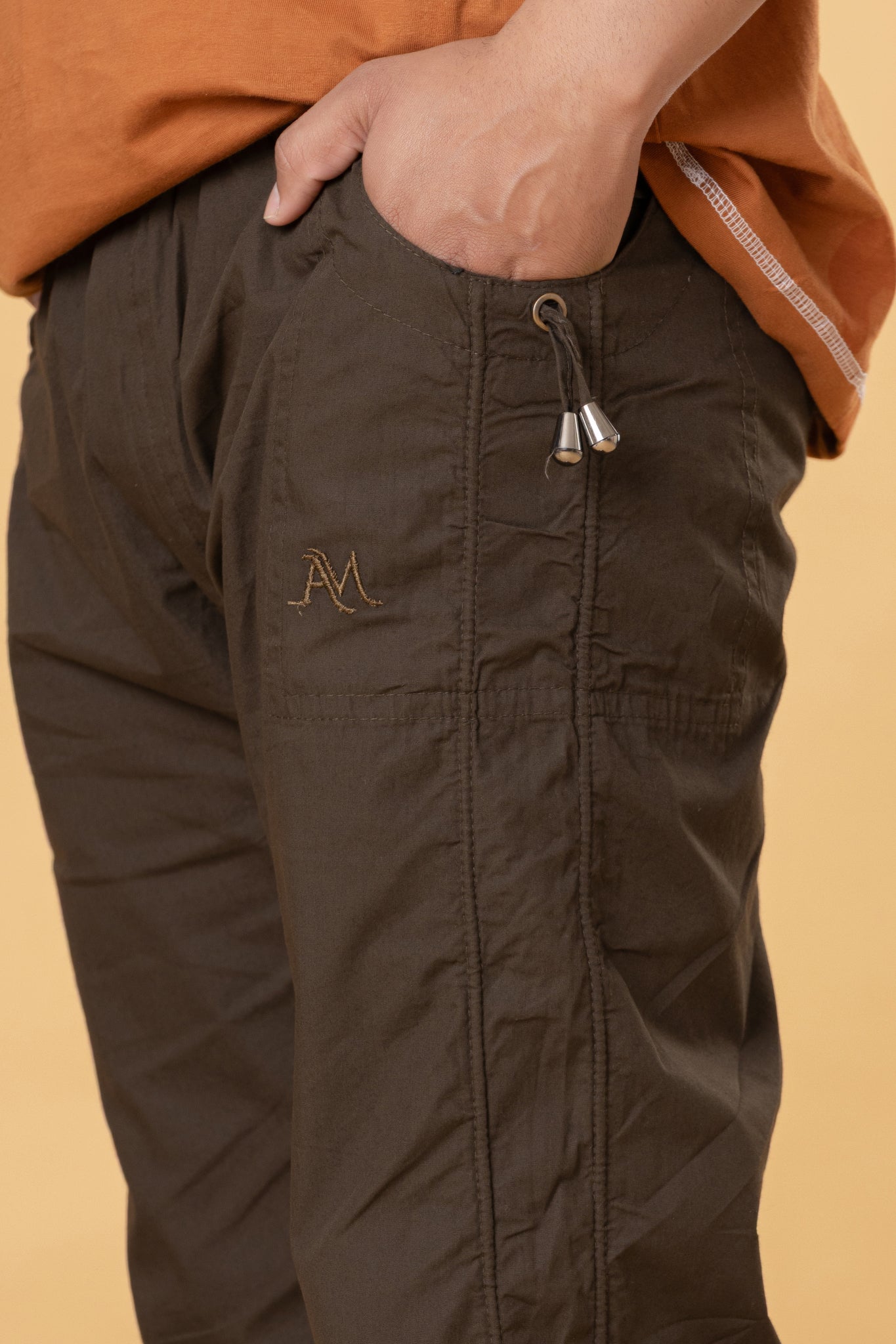 Men’s Coffee Brown Cotton Pyjama