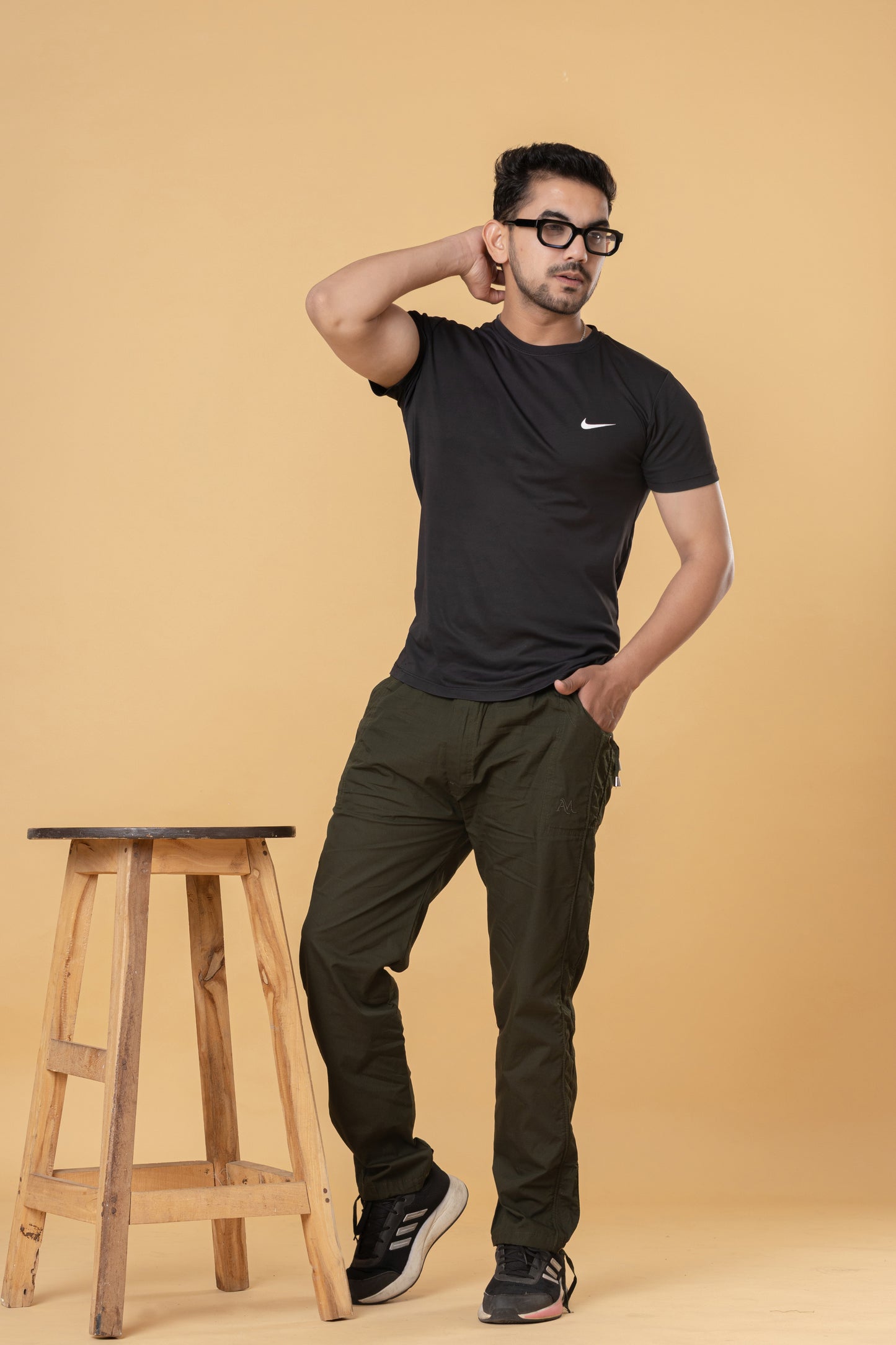 Men’s Army Green Cotton Pyjama