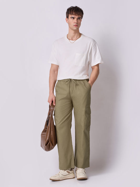 Side Pocket Trousers Khaki 7