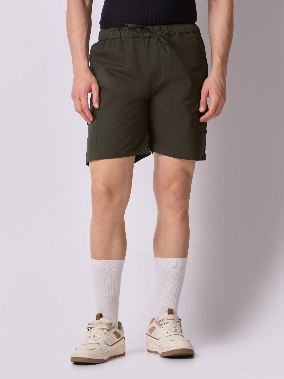 3-Pocket V-Back Shorts Forest Green 2