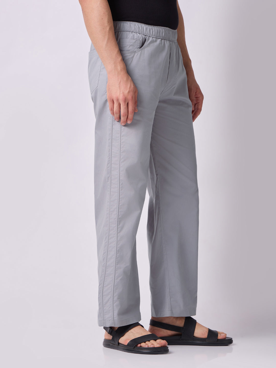Simple Dori Trousers Light Grey 3