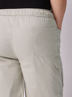 Dori Side Pocket Bermuda Shorts Stone Beige 6