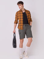 3-Pocket V-Back Shorts Dark Grey 7