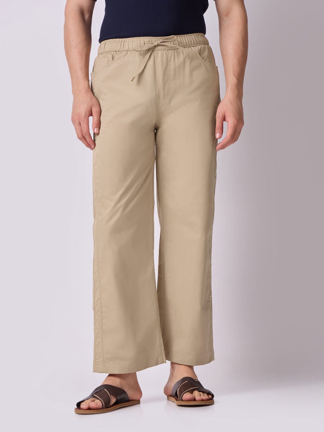 Simple Dori Trousers Tan 2