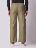 Dori Side Pocket Cargo Trousers Olive 4