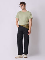 Dori Side Pocket Cargo Trousers Black 7