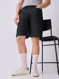 Dori Side Pocket Bermuda Shorts Black 1