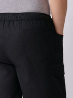 Dori Side Pocket Bermuda Shorts Black 6
