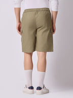 Dori Side Pocket Bermuda Shorts Moss Green 4
