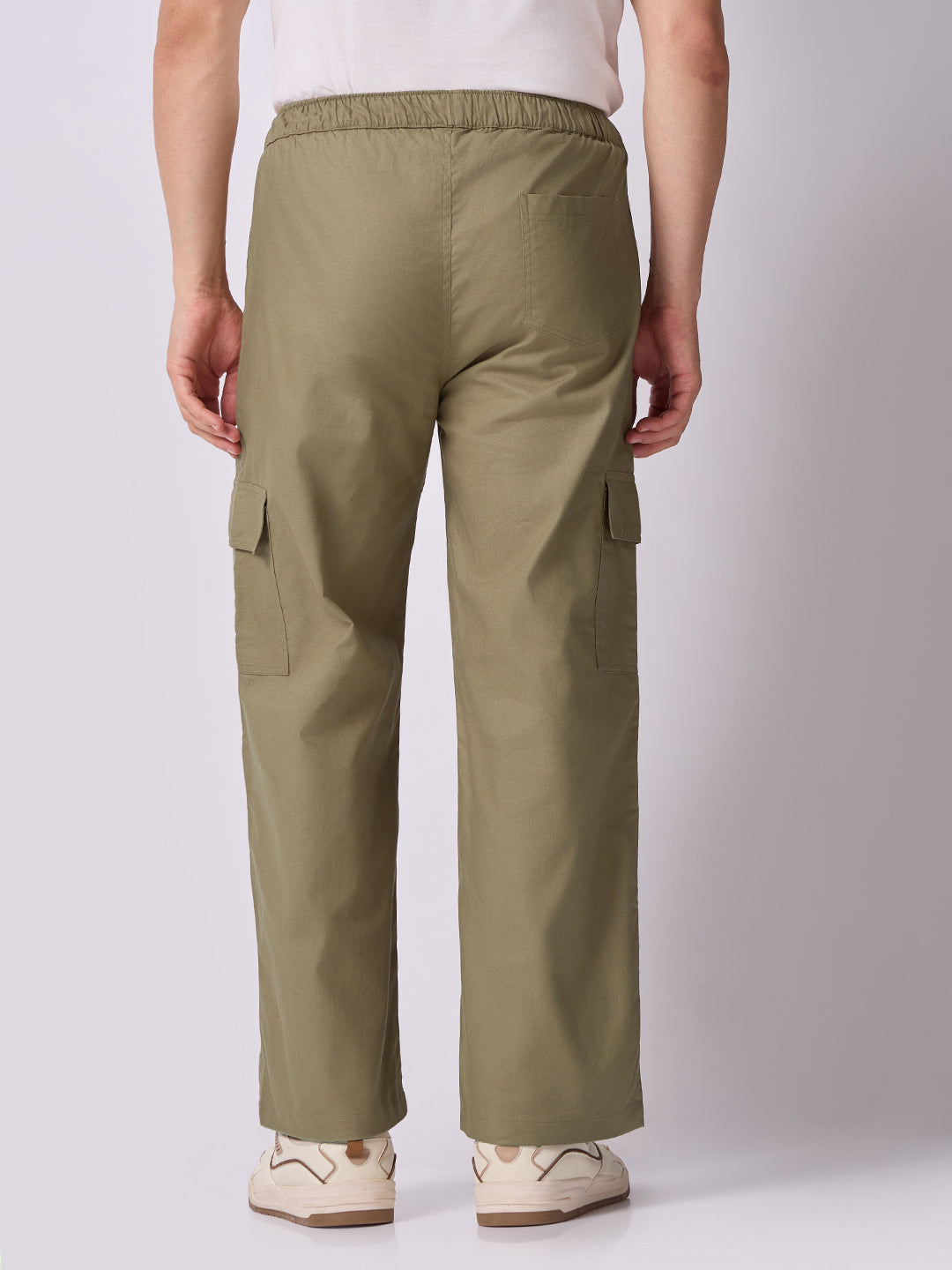 Side Pocket Trousers Khaki 4