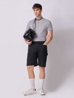 Dori Side Pocket Bermuda Shorts Black 7