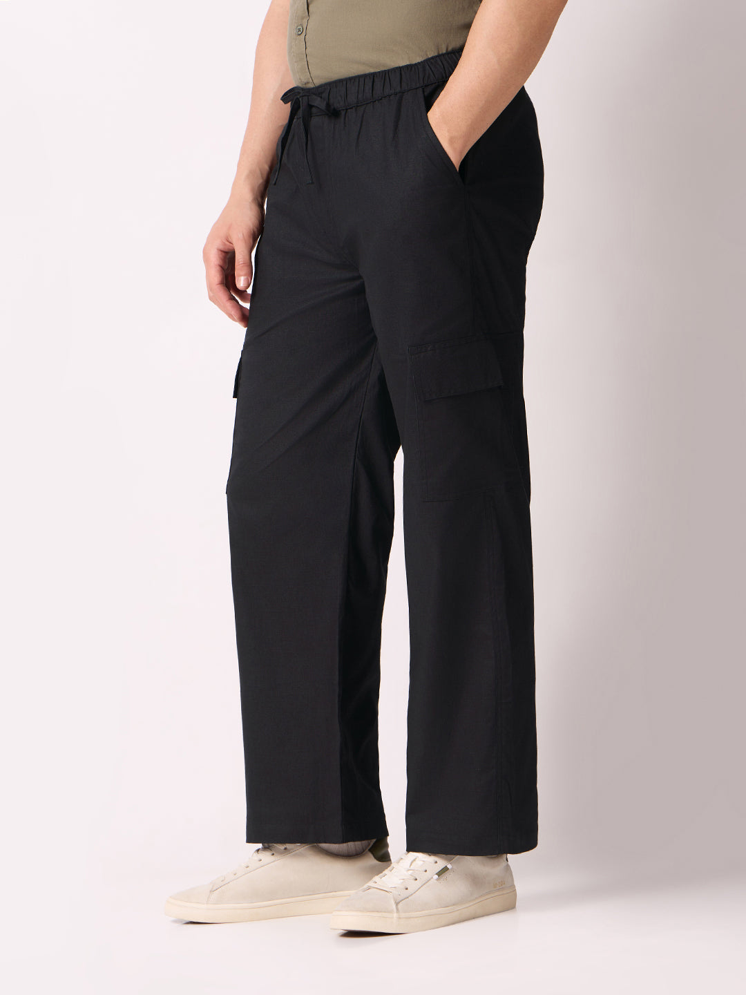 Side Pocket Trousers Black 3