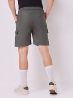 3-Pocket V-Back Shorts Dark Grey 4