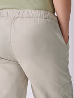 Side Pocket Bermuda Shorts Stone Beige 6