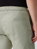 Down-Fold Cuff Shorts Sage Green 6