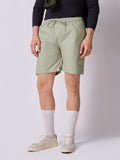 3-Pocket V-Back Shorts Sage Green 1