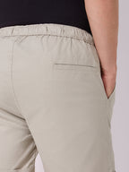 Down-Fold Cuff Shorts Stone Beige 6