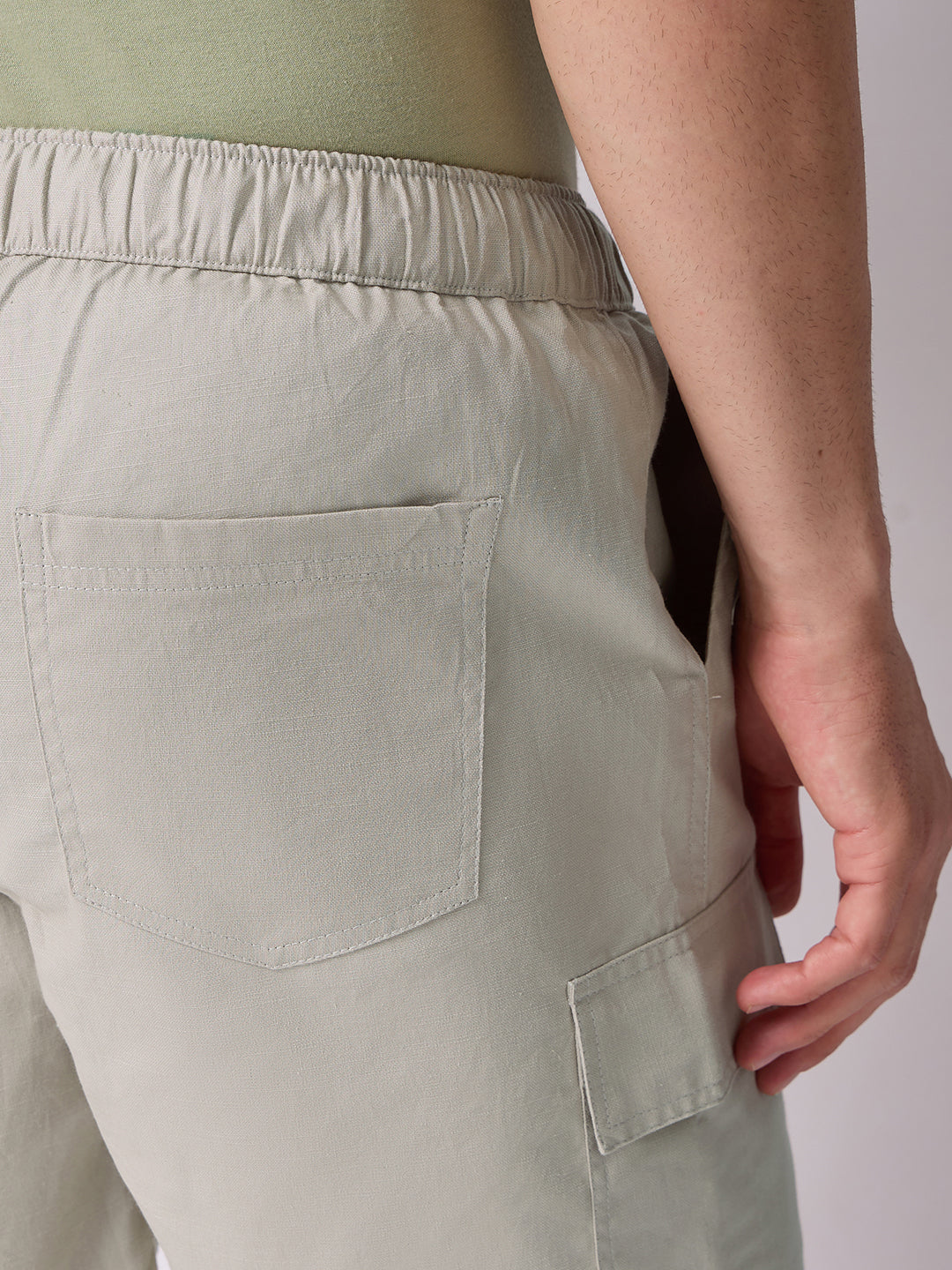3-Pocket V-Back Shorts Mint 6