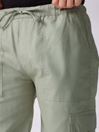 Side Pocket Bermuda Shorts Sage Green 5