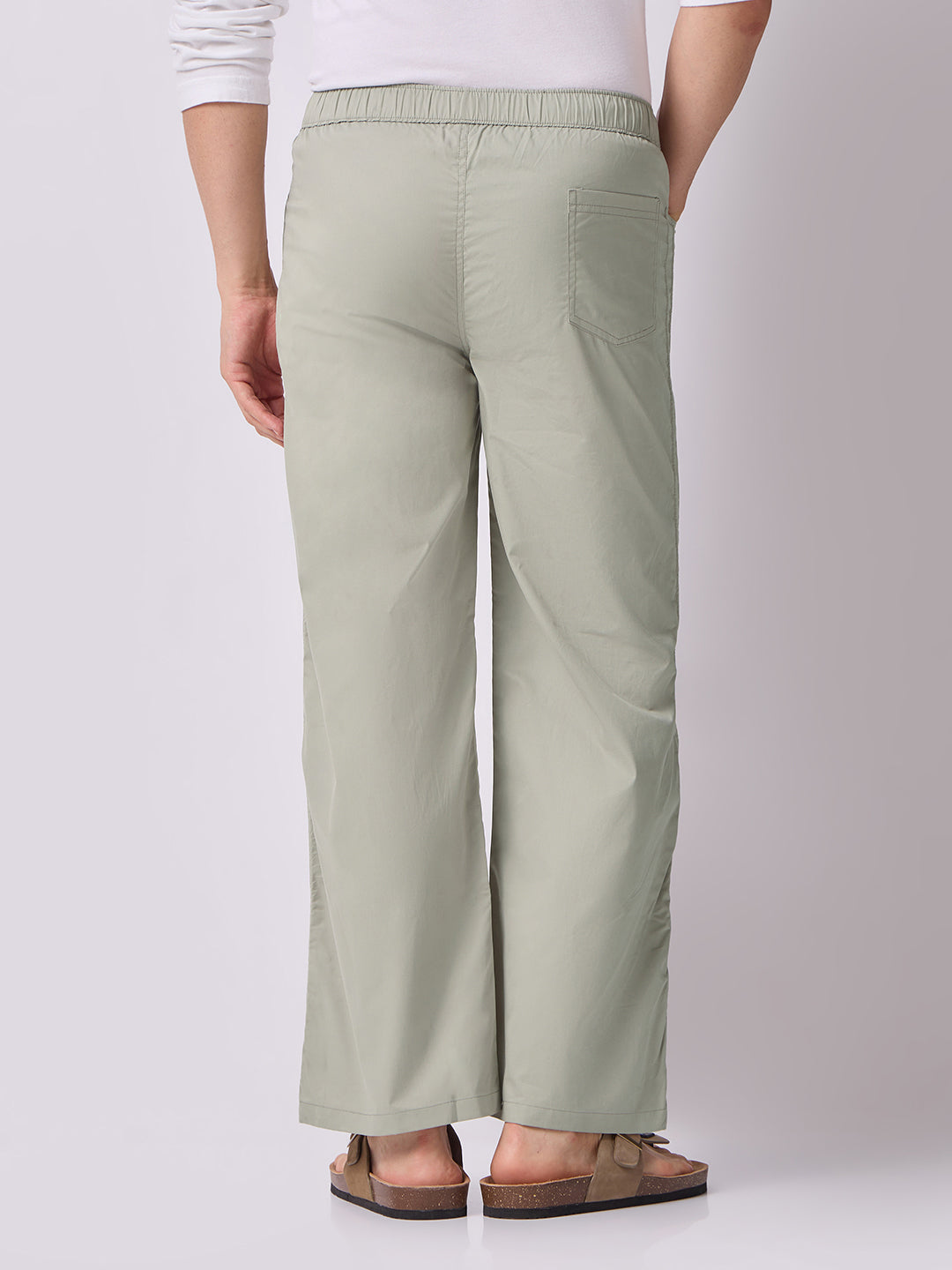 Simple Dori Trousers Pale Sage 4