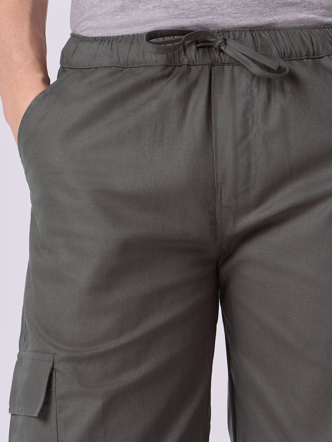 Side Pocket Trousers Charcoal 5