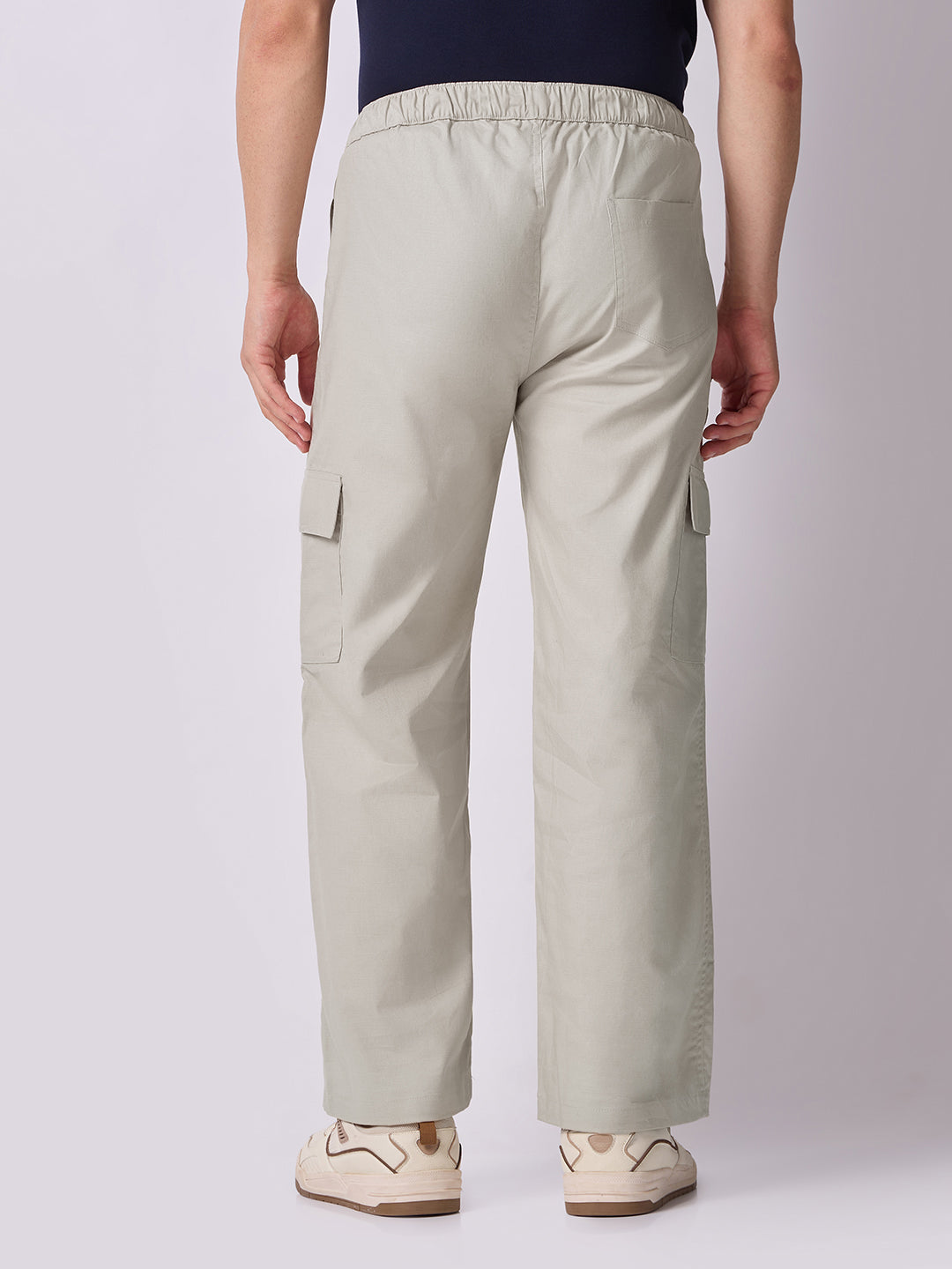 Side Pocket Trousers Stone Beige 4