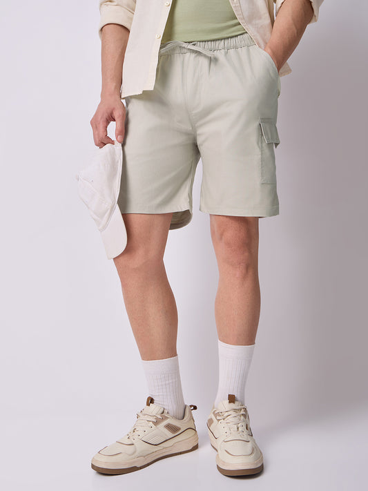 3-Pocket V-Back Shorts Mint 1