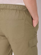 3-Pocket V-Back Shorts Olive Green 6