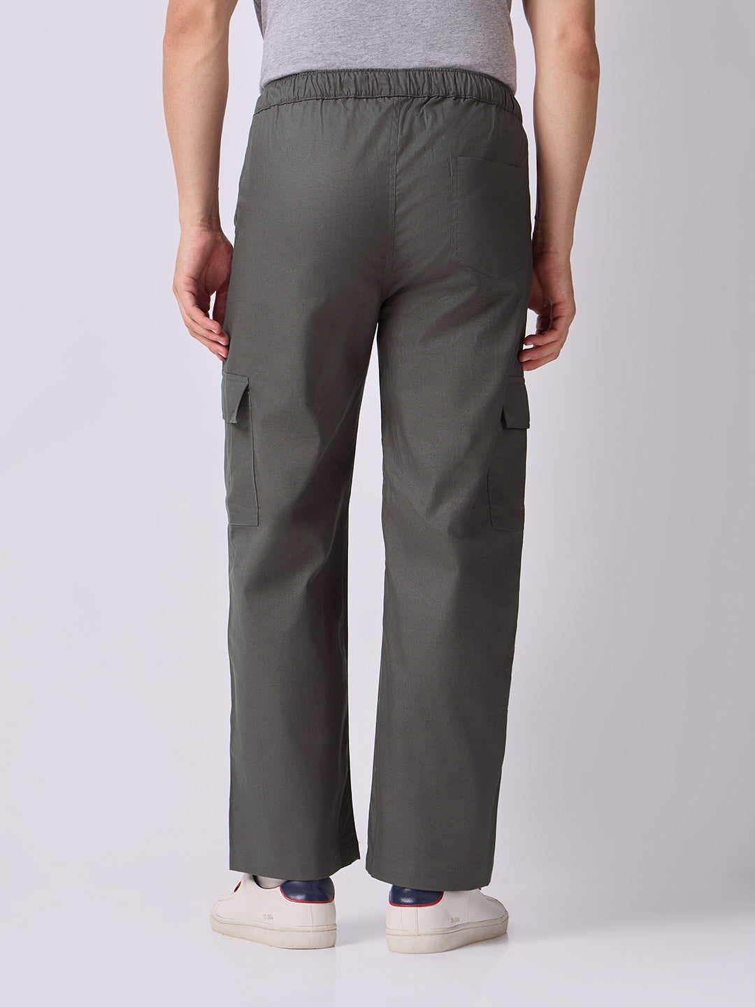 Side Pocket Trousers Charcoal 4