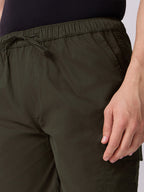 3-Pocket V-Back Shorts Forest Green 5