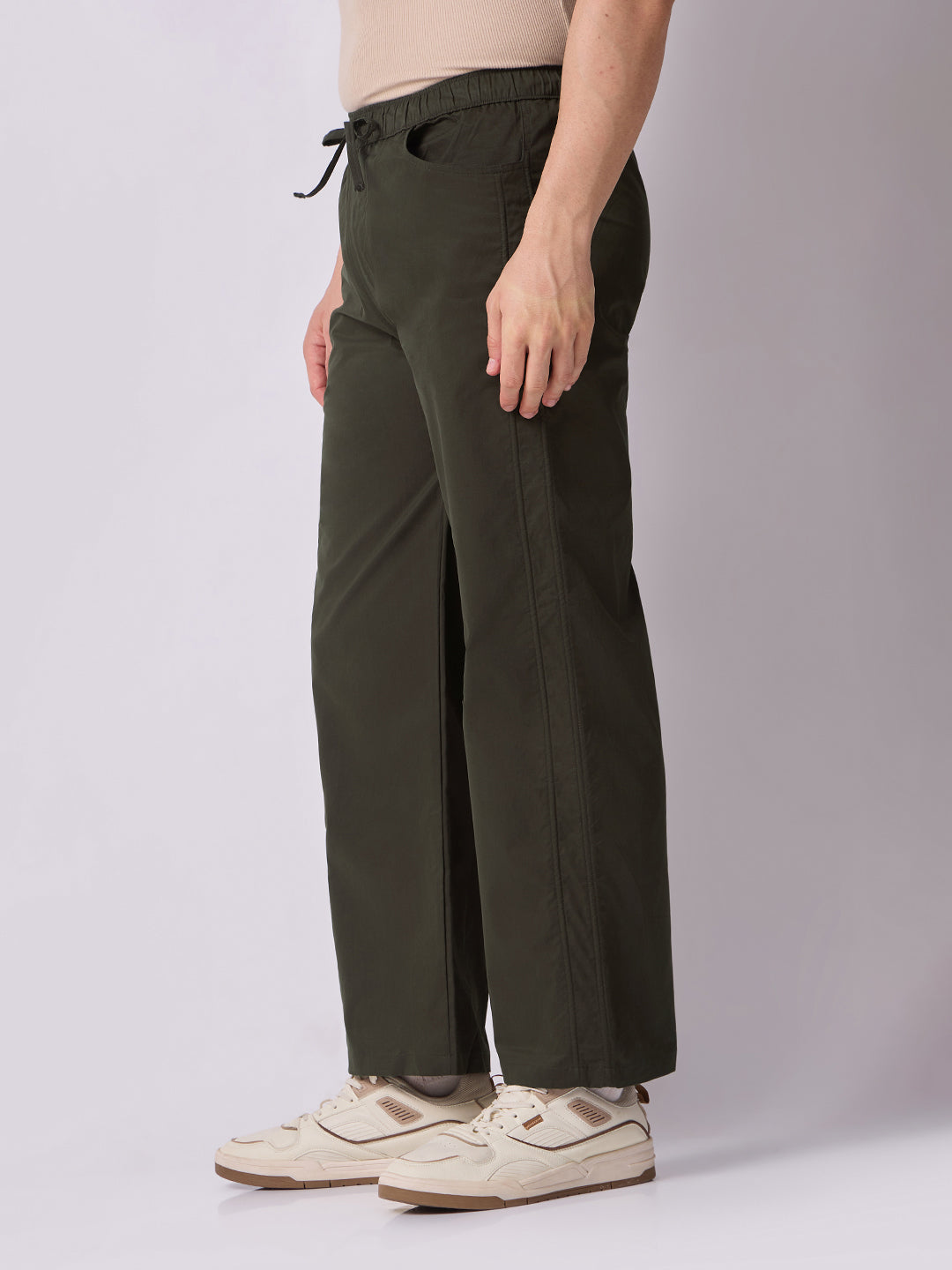 Simple Dori Trousers Forest Green 3