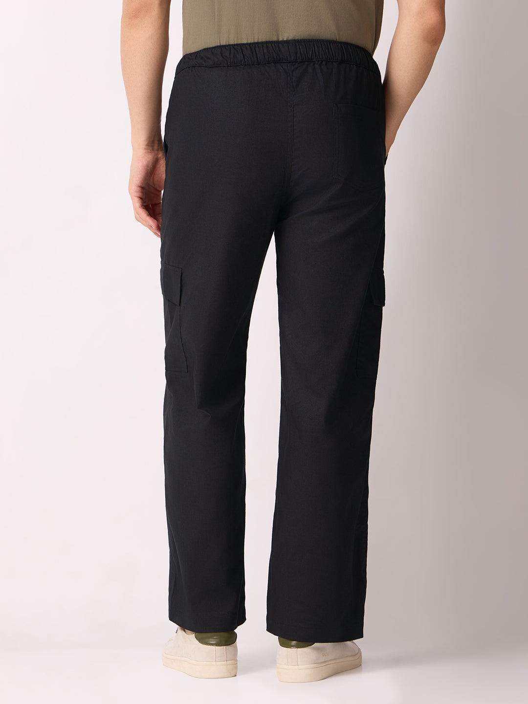Side Pocket Trousers Black 4