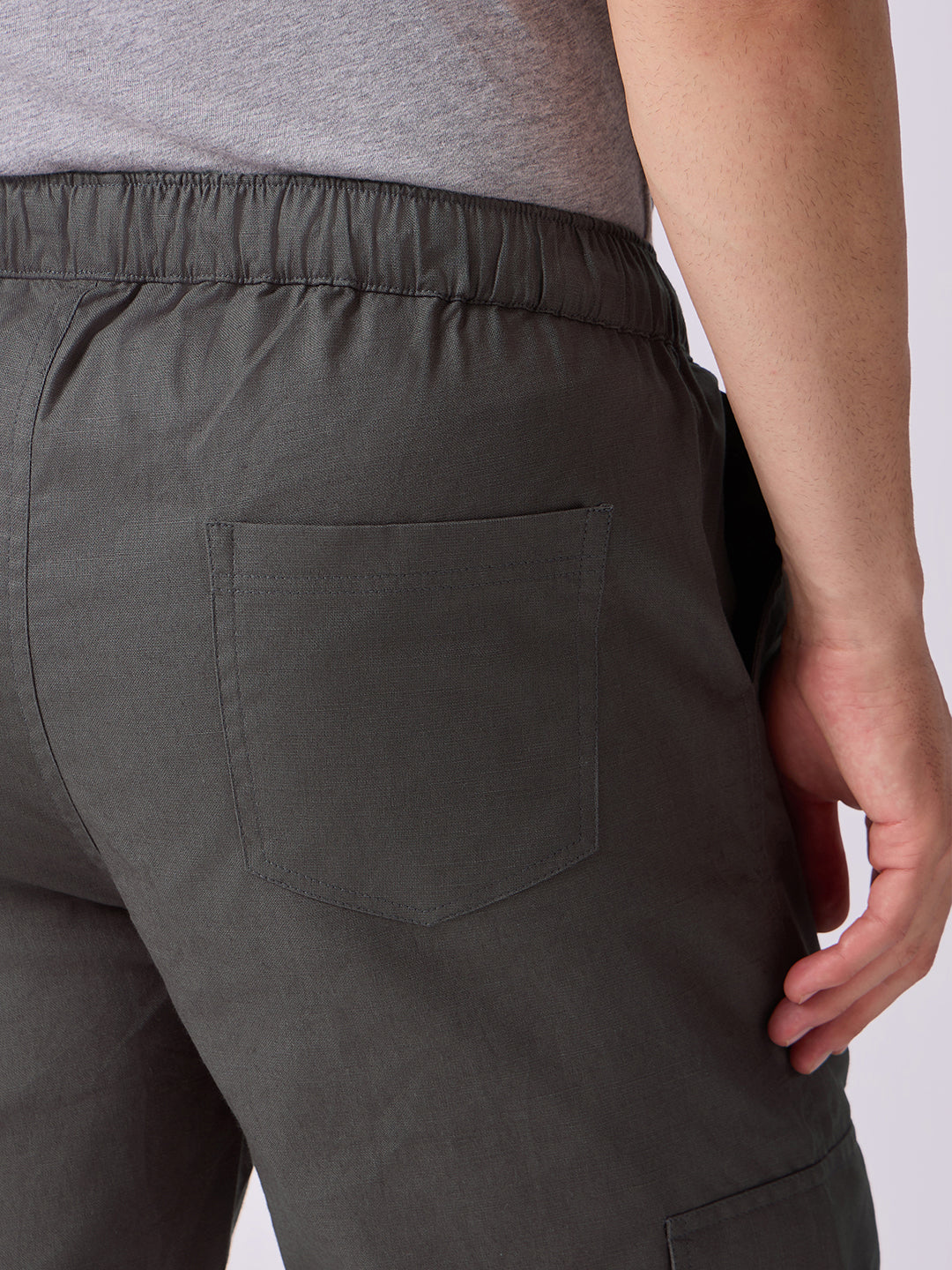 Side Pocket Trousers Charcoal 6