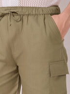 3-Pocket V-Back Shorts Olive Green 5