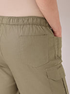 Dori Side Pocket Bermuda Shorts Olive 6