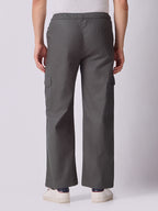 Dori Side Pocket Cargo Trousers Grey 4