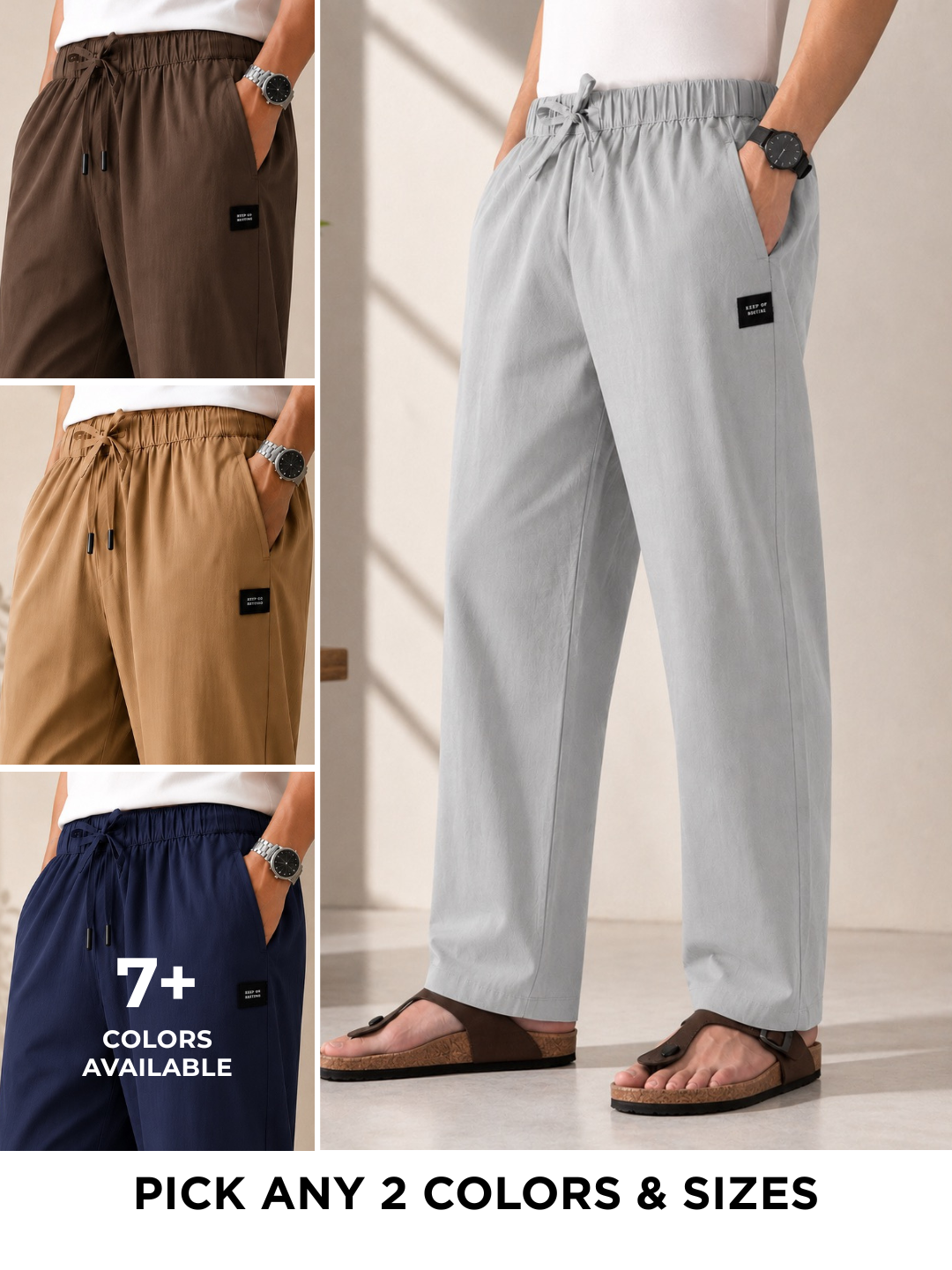Pick any 2 Loose-Fit Cotton Pyjamas